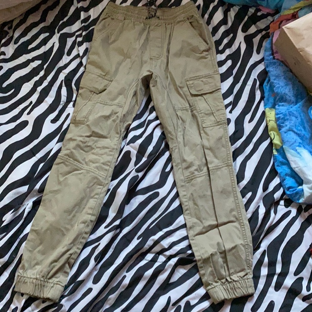 George Khaki Cargo Joggers